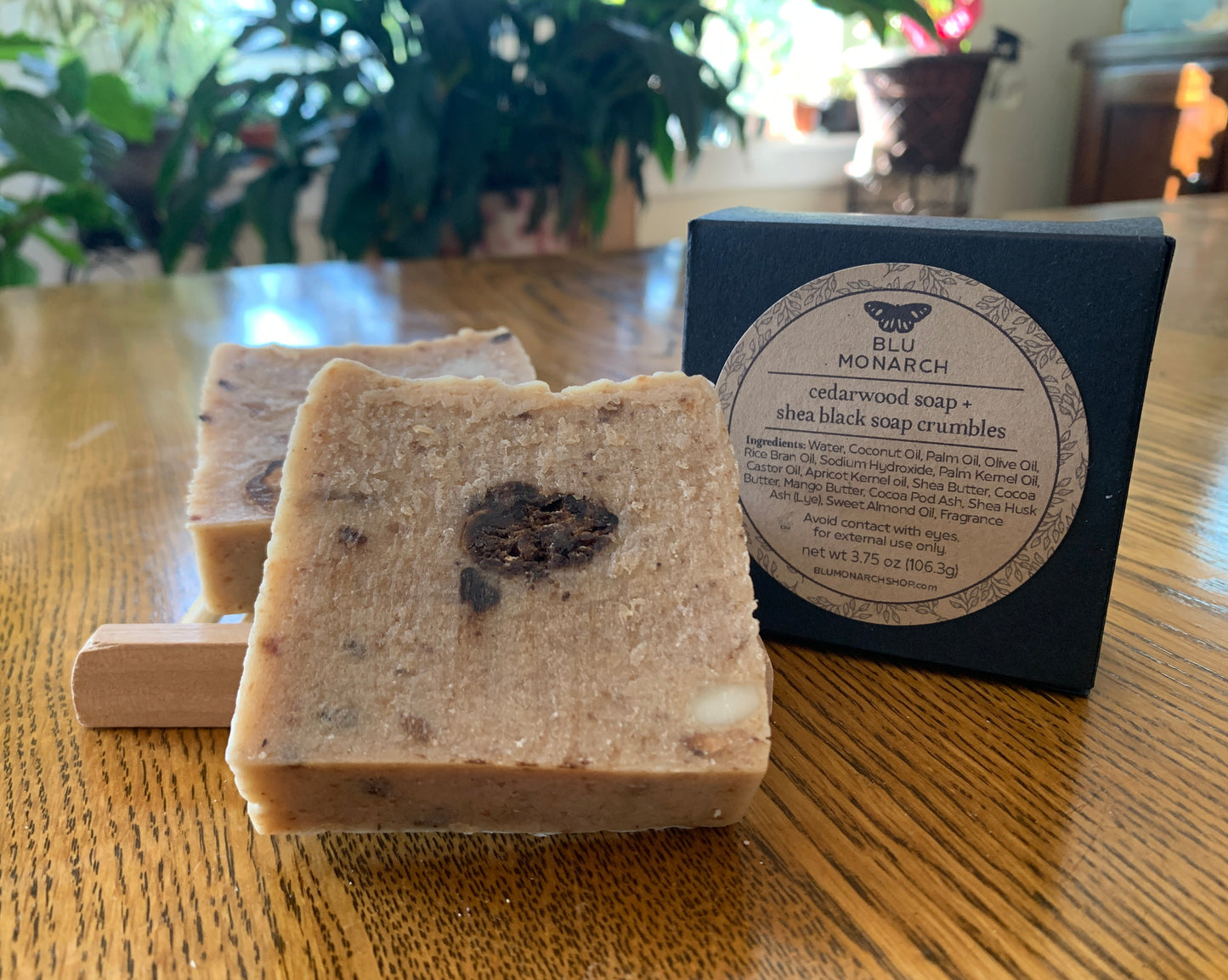 Soap with African Black Soap Crumbles